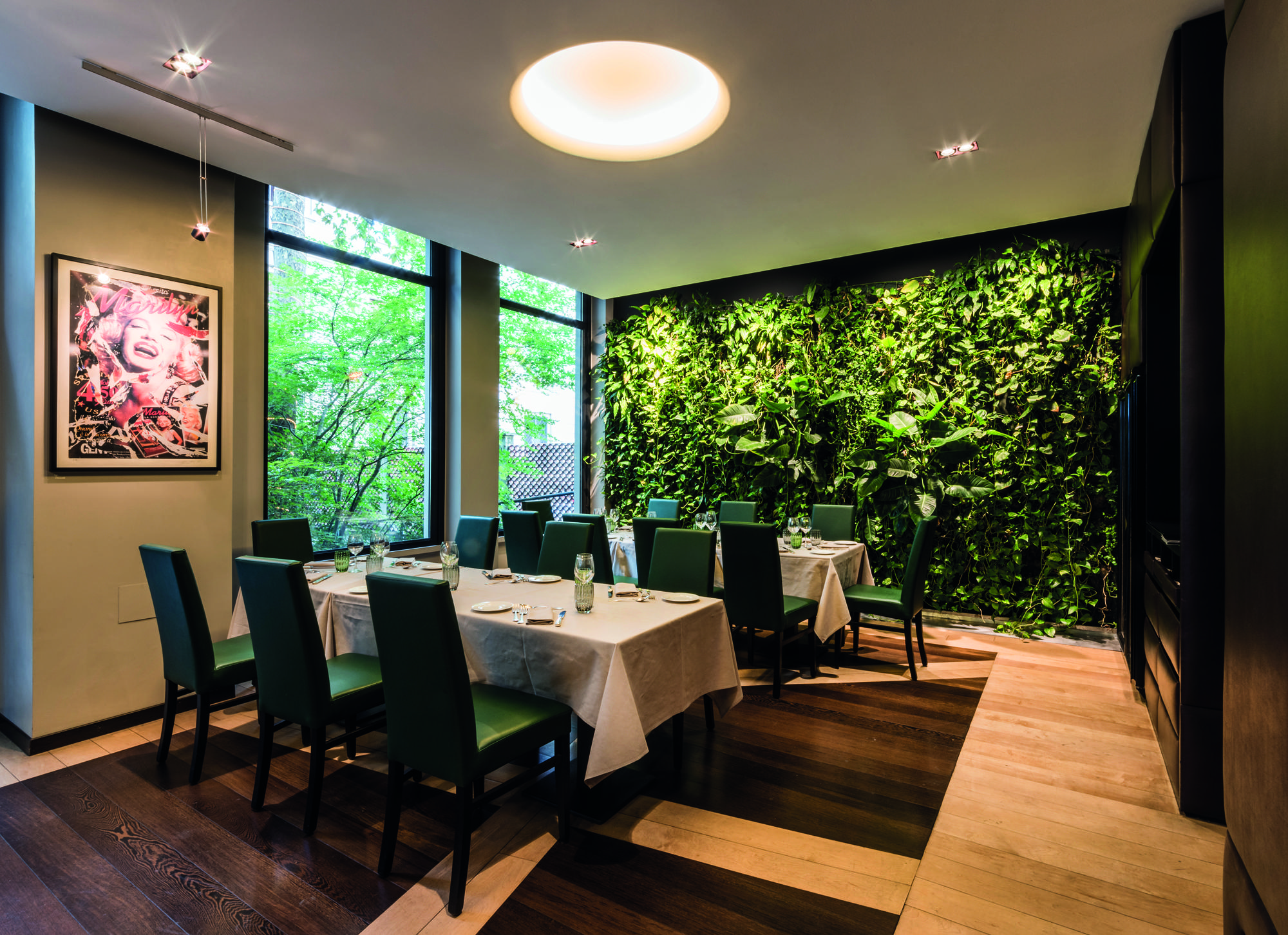 Hotel Manin Milan Restoran gambar